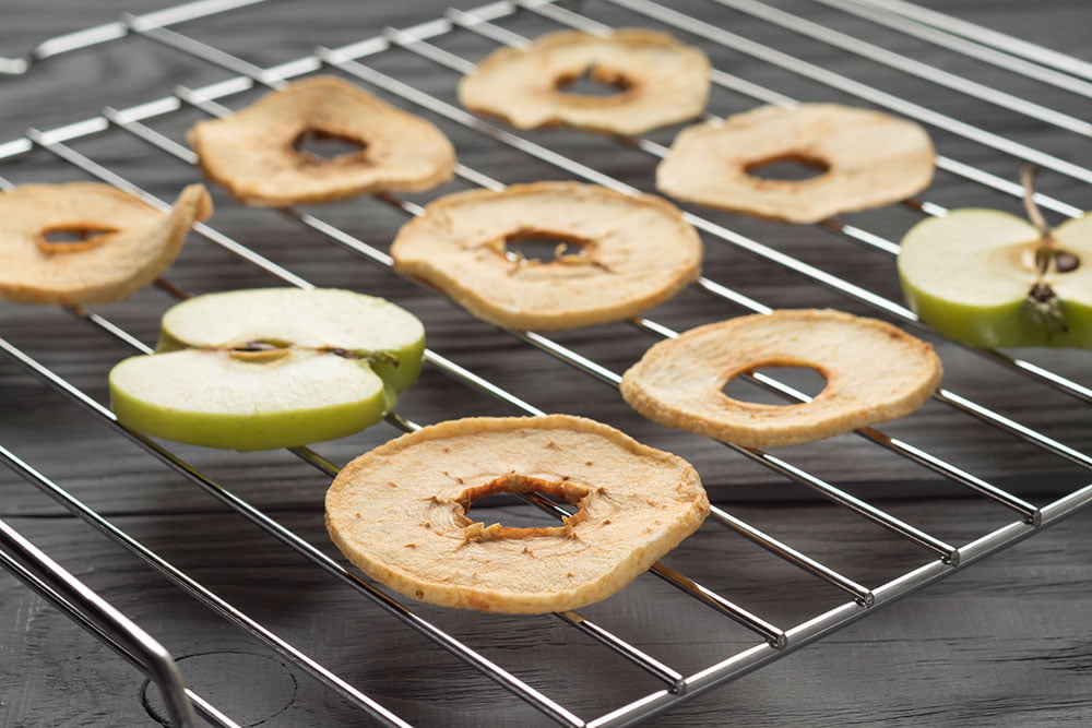 Bake your apple rings