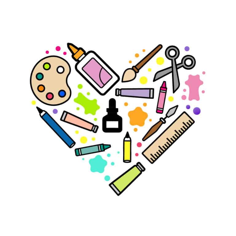 Our favorite art projects for kids of all ages, skill and interest levels | via barley & birch