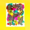 This collaged leaf photocopy art project is perfect for fall and great for teaching kids multiple art concepts. | via barley & birch