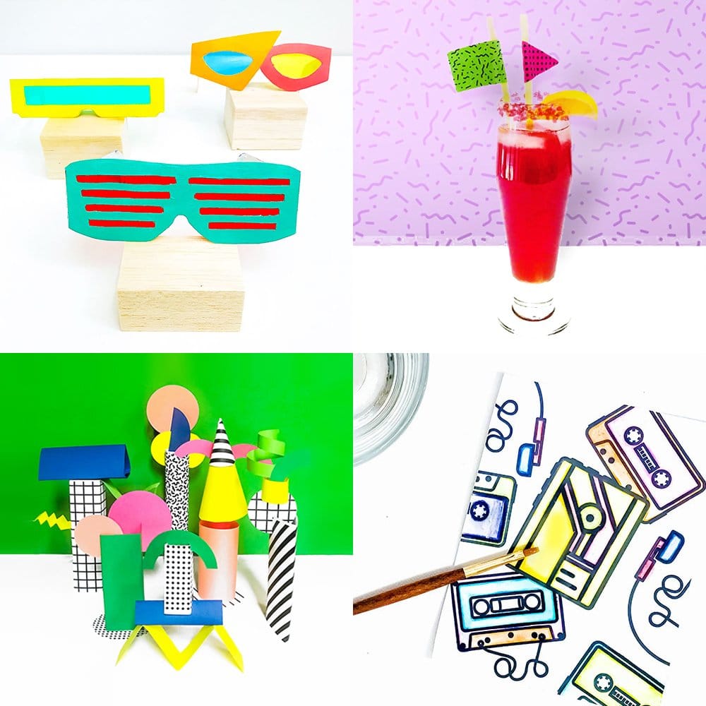 Totally Rad 80s Crafts & Activities for Family Fun