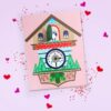 bandb-2018-hW-cuckoo-clock-valentine-Feature Go cuckoo this Valentine's Day making these fun popup cuckoo clock cards!