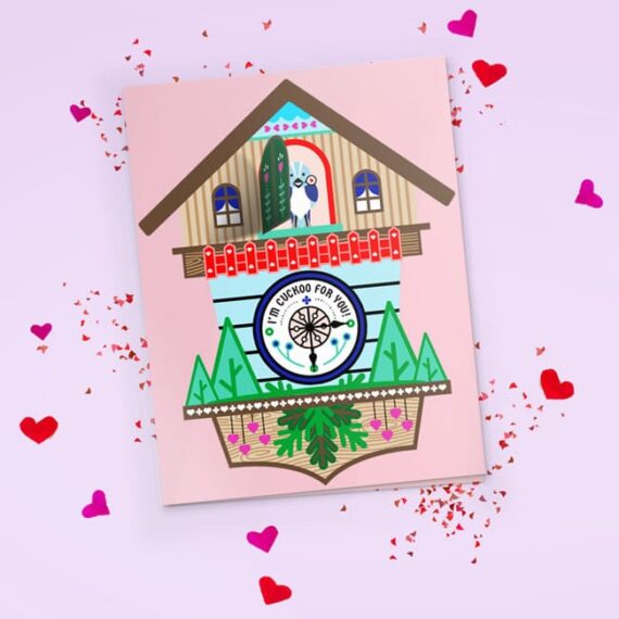 bandb-2018-hW-cuckoo-clock-valentine-Feature Go cuckoo this Valentine's Day making these fun popup cuckoo clock cards!
