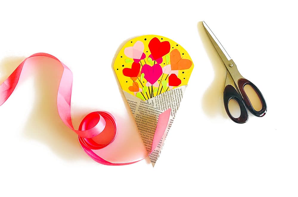 Decorate with ribbon, twine or washi tape