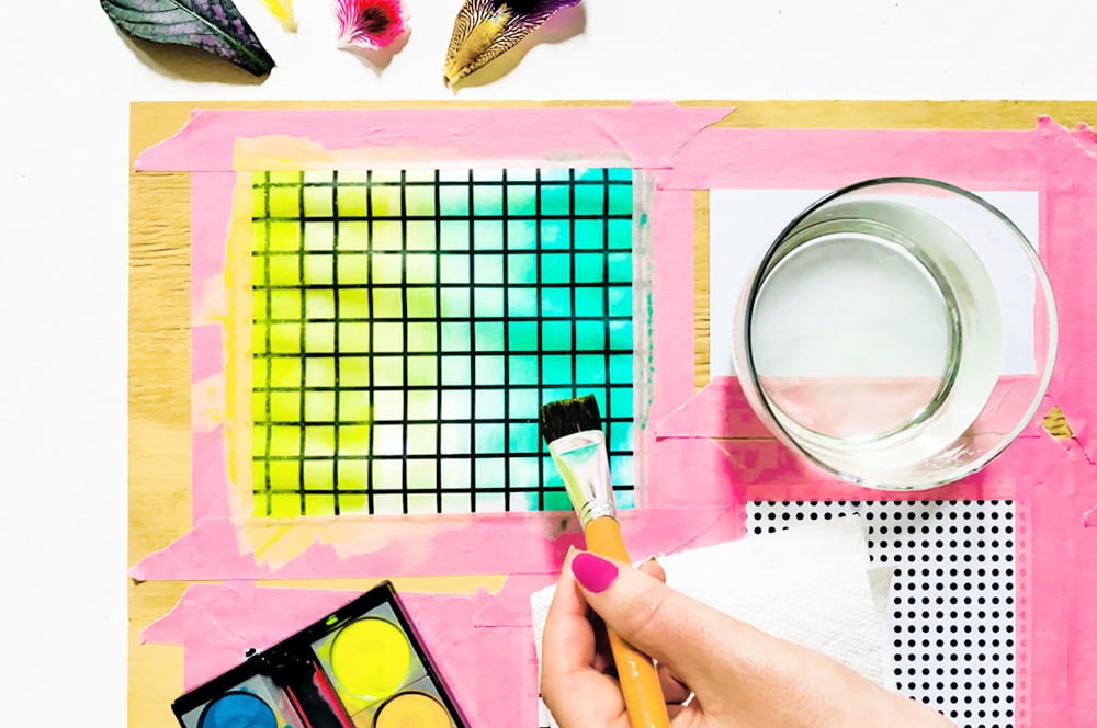 Inspired by patterns found in nature, kids can make lovely mixed media flower collages. This beauty of a project combines art theory and science with stunning results!