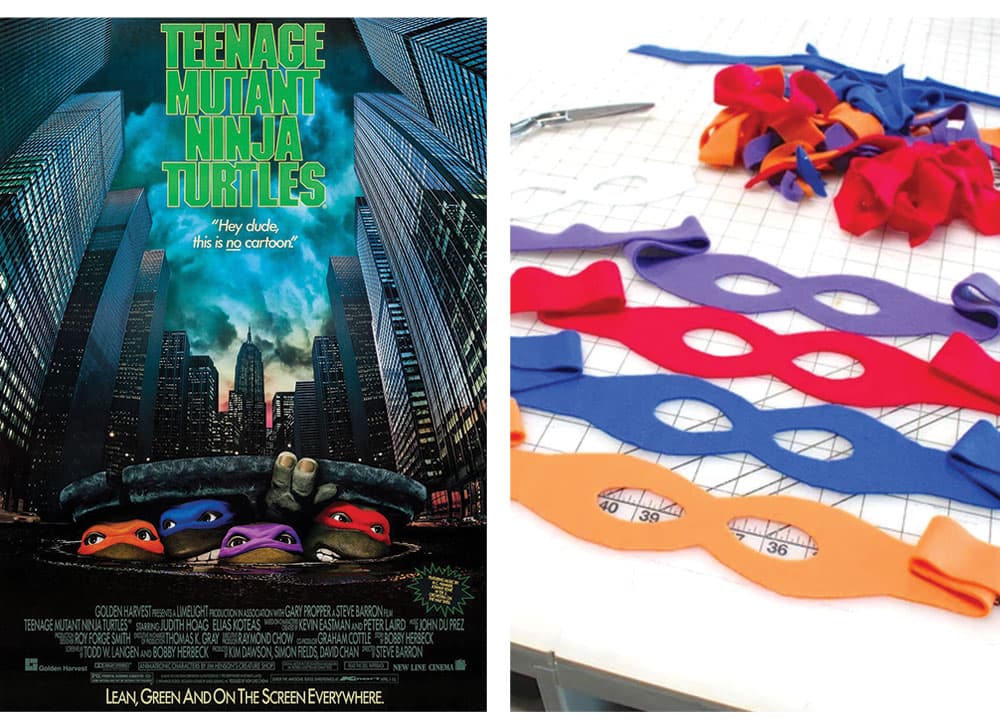 A 90s family movie and craft pairing