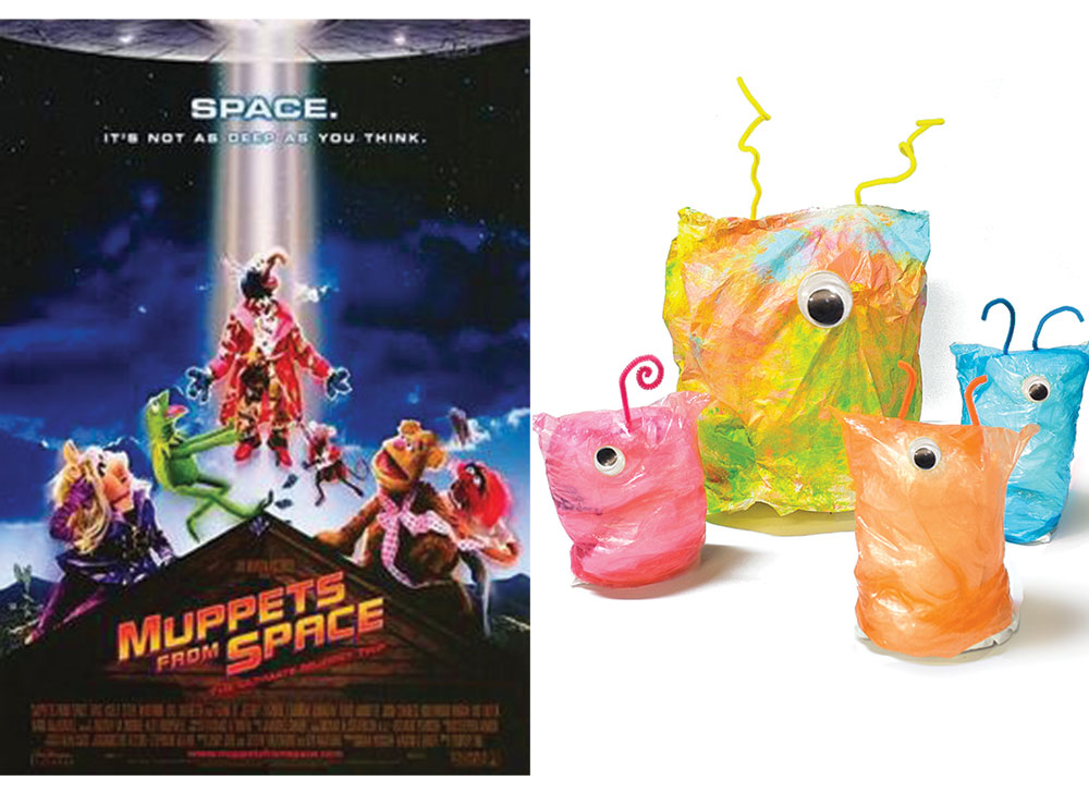 A 90s family movie and craft pairing