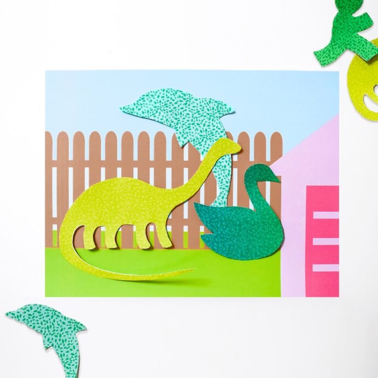 Make your own topiary art in the style of Edward Scissorhands - a fun paper craft for kids!