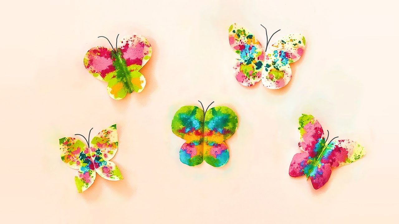 Melted Crayon Butterfly Video Preview