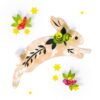This process art spring craft for kids combines fabulous folk art style with fun, experimental painting techniques for a bloomin' lovely spring art project!