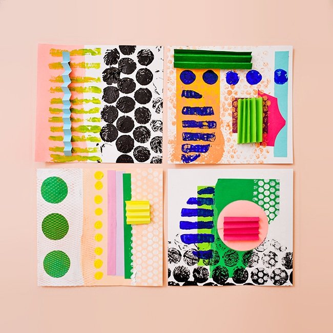 Kids will have fun making these lovely play dough and paper straw forests with supplies from the garden! A wonderful way to practice fine motor skills through sensory nature play. | from barley & birch