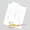 Felt Counting Tree Template Preview