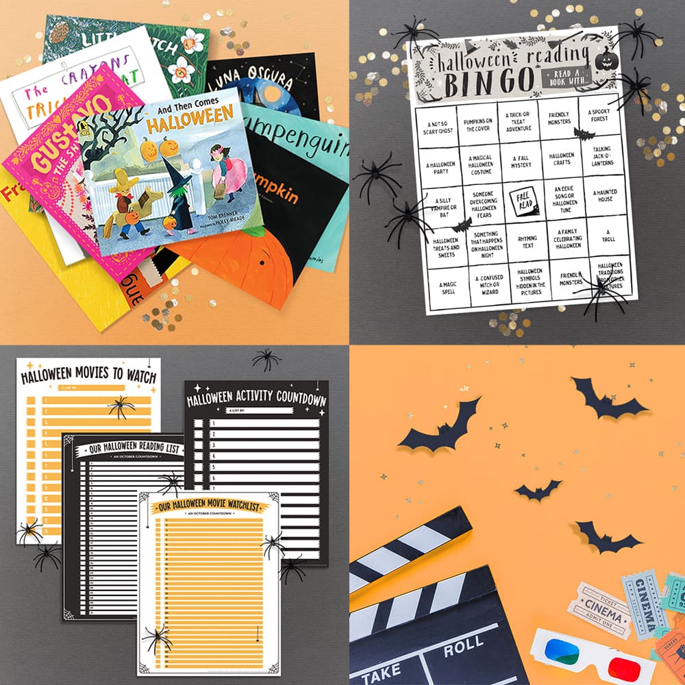 Four of our Halloween themed kids activities for October fun