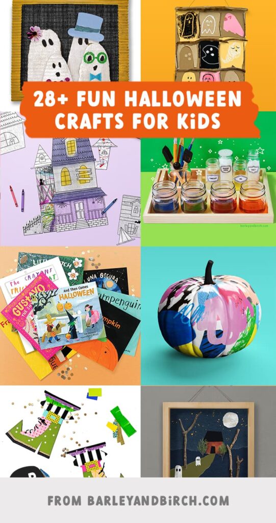 A collection of fun Halloween crafts and DIYs for kids
