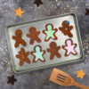 Make an adorably simple DIY gingerbread play bakery out of felt or cardboard! This is a wonderful pretend play activity for kids that also helps to develop fine motor skills. | via barley & birch