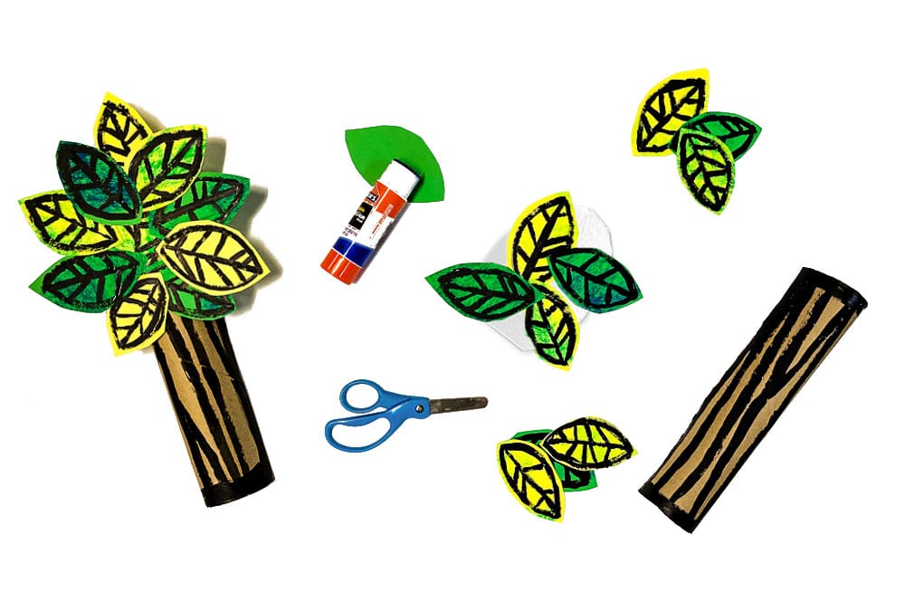 Assemble your stage's trees.