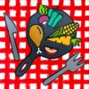 DIY cardboard farmers market food for kids farm stand dramatic play