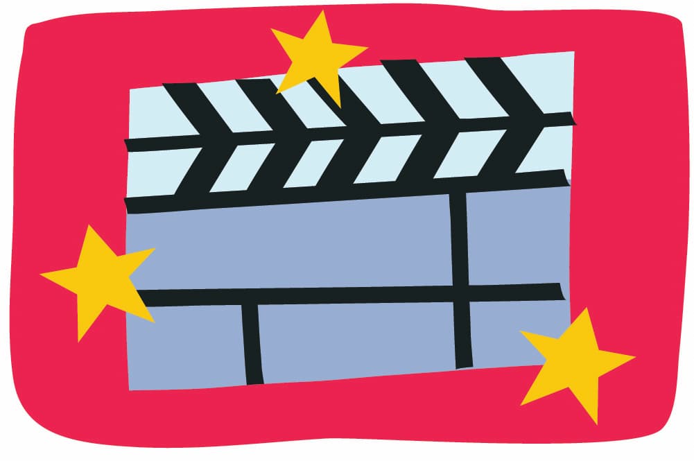 Illustration for a holiday movie marathon 