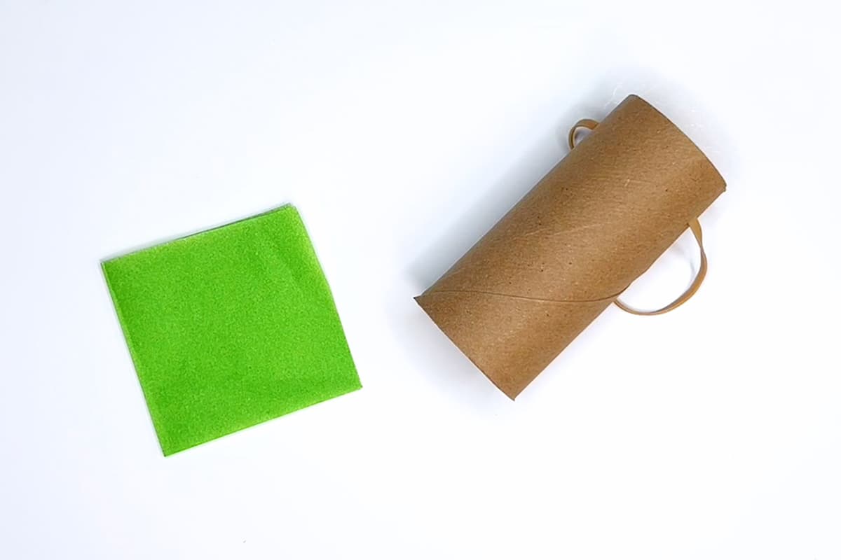 How to make a DIY confetti popper step three | from barley & birch