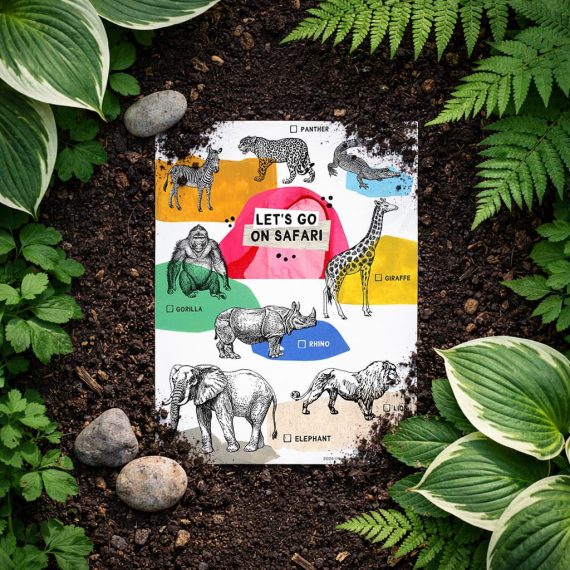 Free Printable Safari Scavenger Hunt