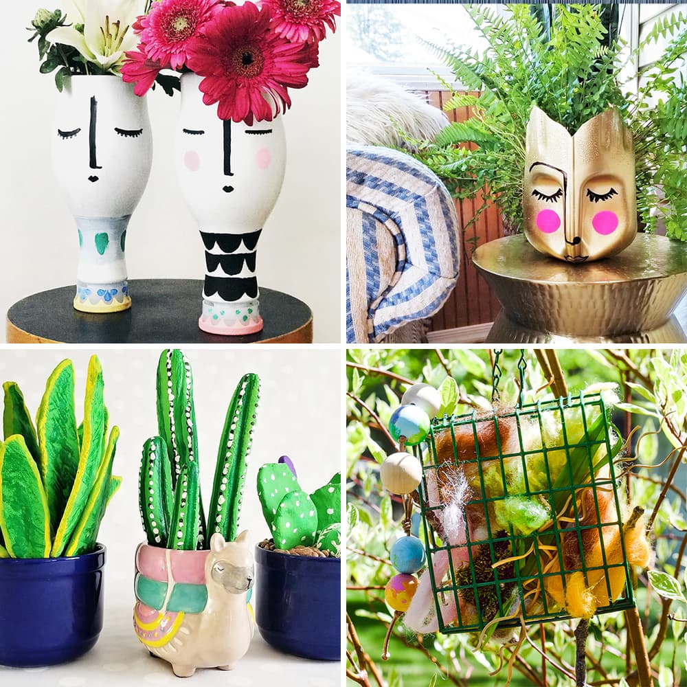 Sweet and simple garden-inspired DIY gift ideas kids can make for Mother's Day | from barley & birch