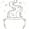 A preview of one of our cauldron drawing prompts