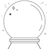 Our crystal ball drawing prompt