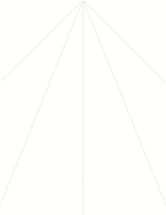 Preview of our printable paper airplane template PDF
