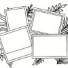 A preview of our kids vacation memories polaroid drawing prompt