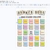 banned-book-printables-google-slides A screenshot of our banned book reading challenge templates in Google Slides